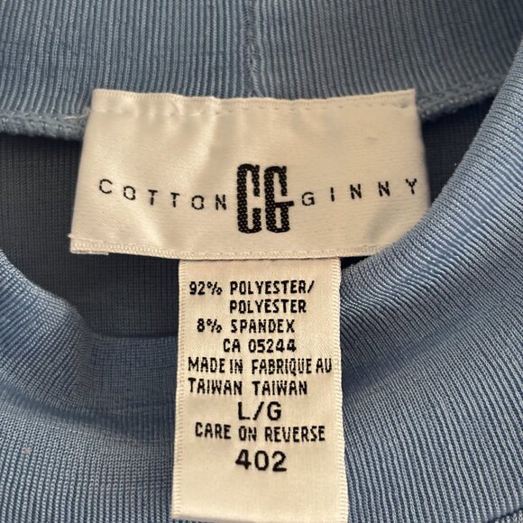 Ice Blue Slinky Top - Picture 5 of 9